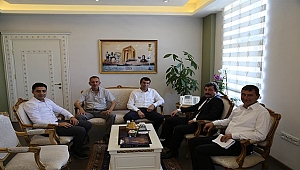 Kazdağları Belediye Başkanlarından, Vali Orhan Tavlı 'ya Ziyaret