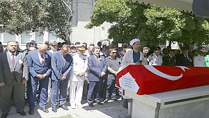 Kıbrıs Gazisi Emekli Deniz Astsubay Rıdvan Göçmen, Dualarla Son Yolculuğuna Uğurlandı