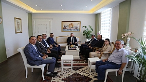 Kıyı Emniyeti Genel Müdürü Hızırreis Deniz, Vali Orhan Tavlı' yı Ziyaret Etti