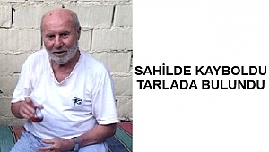 Sahilde Kayboldu, Tarlada Bulundu