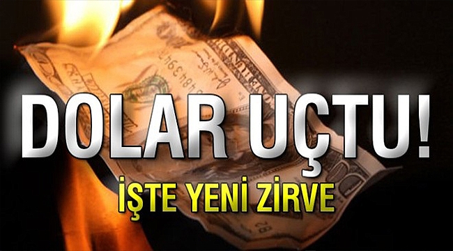 Son Dakika! Dolar 6 Lirayı Aşarak Tarihi Rekor Kırdı