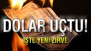 Son Dakika! Dolar 6 Lirayı Aşarak Tarihi Rekor Kırdı