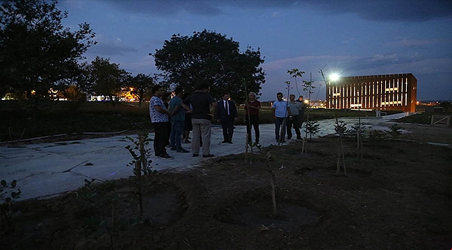 TROYA Müzesinde İlk Işıklar Yanmaya Başladı