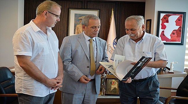 Türkiye Gazeteciler Federasyonu Başkanı Karaca'dan Başkan Gökhan'a Ziyaret…
