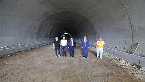 Vali Tavlı, Gelibolu-Eceabat Tünellerinde incelemelerde bulundu