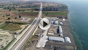 1915 Çanakkale Köprüsü'nde çalışmaların son hali havadan görüntülendi