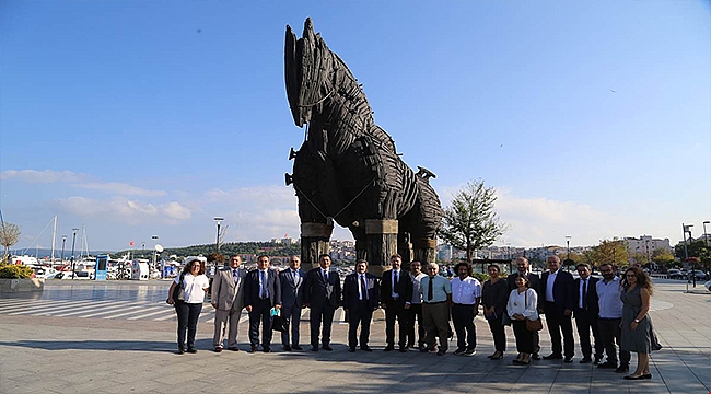 2018 TROYA Yılında "Troya Kültür Rotası" Projesi Çalışmaları Sürüyor