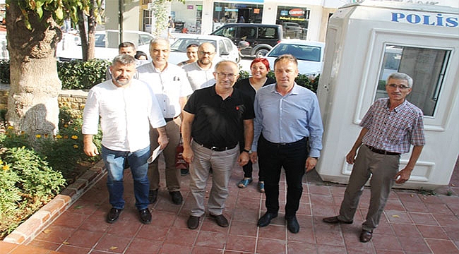 Ak Parti Çan İlçe Teşkilatı, Yeni Çan İlçe Emniyet Müdürünü Ziyaret Etti