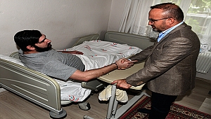 AK Parti Grup Başkanvekili Turan'dan gaziye ziyaret