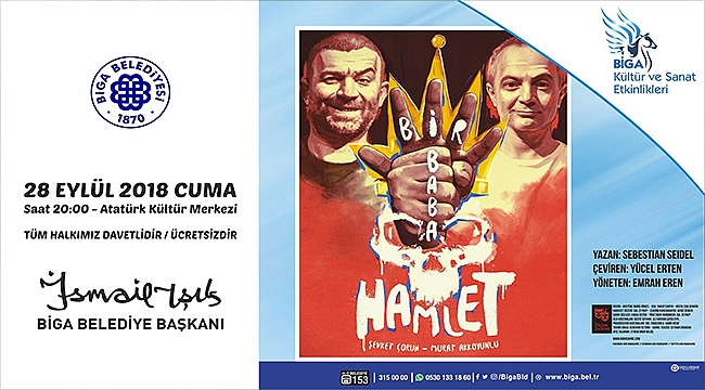 AKM'de yeni sezonun ilk oyunu: 'Bir Baba Hamlet'