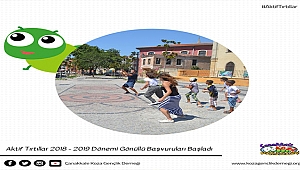 Aktif Tırtıllar Gönüllü Başvuruları Başladı