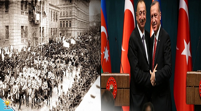 Azerbaycan'ın Başkenti Bakü'nün Kurtuluşunun 100. Yılı Kutlu Olsun
