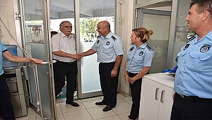 Başkan Gökhan'dan Zabıta Personeline İade-İ Ziyaret