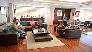 Başkan Gökhan Konuklarını Ağırladı