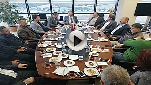 BAŞKAN GÖKHAN ODA BAŞKANLARI İLE TOPLANTIDA BİRARAYA GELDİ