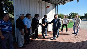 Başkan Gökhan Şehir İçi Minibüsçüleri Kooperatifi Üyeleri İle Buluştu