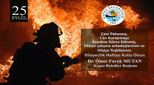 BAŞKAN MUTAN'DAN ANLAMLI MESAJ