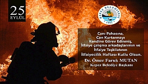 BAŞKAN MUTAN'DAN ANLAMLI MESAJ