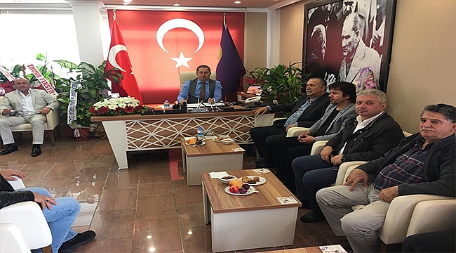 BAŞKAN MUTANDAN ODALARA ZİYARET