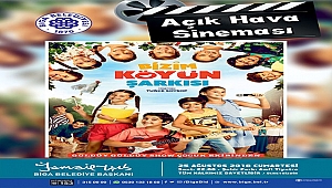 Biga'da Açık Hava Sineması'nın son filmi: Bizim Köyün Şarkısı