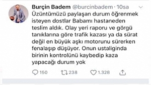 Burçin Badem: "Babamın ölüm sebebi trafik kazası ya da sürat değil"