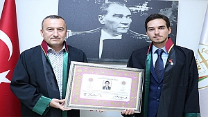 ÇANAKKALE BAROSU'NDA RUHSAT TÖRENİ HEYECANI