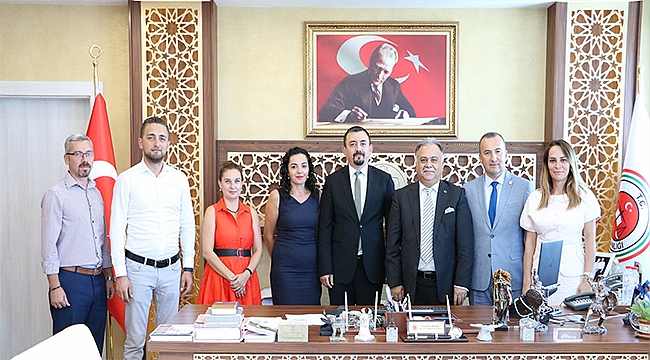 ÇANAKKALE BAROSU'NDAN ADLİ YIL AÇILIŞI ZİYARETLERİ