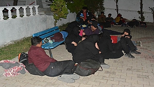 Çanakkale'de 28 mülteci yakalandı