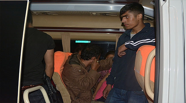 Çanakkale'de 29 mülteci yakalandı!