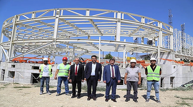 Çanakkale Karasal- Sayısal Radyo Televizyon Verici Kulesi Yükseliyor
