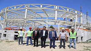 Çanakkale Karasal- Sayısal Radyo Televizyon Verici Kulesi Yükseliyor