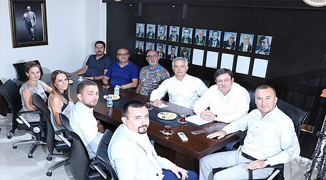 ÇANAKKALE MİLLETVEKİLİ AV. MUHARREM ERKEK'TEN BAROYA ZİYARET