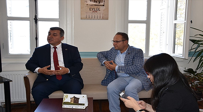 "ÇİN HALK CUMHURİYETİ İSTANBUL BAŞKONSOLOSU CUI WEİ'DEN NEZAKET ZİYARETİ"