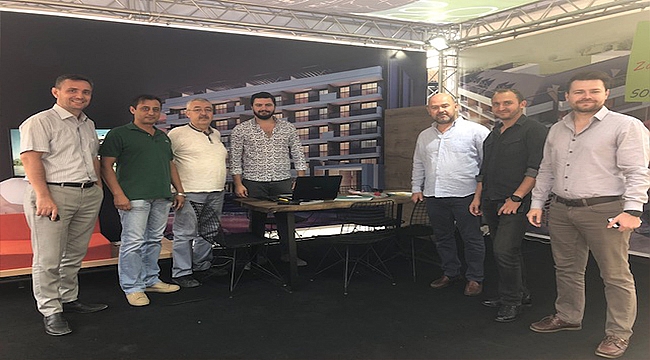 ÇTSO 8 NO'LU MESLEK KOMİTE TEMSİLCİLERİ KONUT GÜNLERİ FUARINI ZİYARET ETTİ