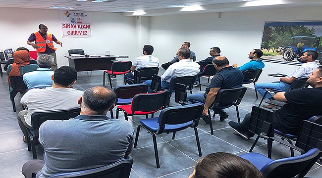 ÇTSO VE MEYBEM İŞBİRLİĞİNDE İKİNCİ EL MOTORLU KARA TAŞITLARI SINAVI DÜZENLENDİ