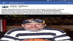 GÖKHAN; "TÜRK BASKETBOLUNUN BAŞI SAĞOLSUN"