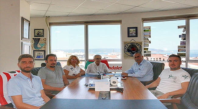 İNŞAAT MÜHENDİSLERİ ODASI YÖNETİMİNDEN MUTAN'A ZİYARET