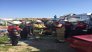 İTFAİYECİLER EĞİTİMDE TER DÖKTÜ