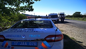 Jandarma Trafik Timleri öğrenci servislerini denetledi