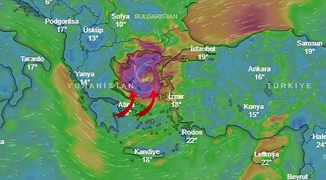 Kasırganın Yönü Değişti !