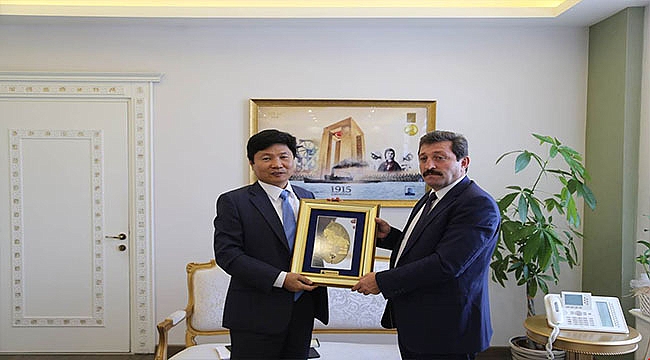 Kore Cumhuriyeti İstanbul Başkonsolosu Keewon Hong'dan Valiliğe Ziyaret