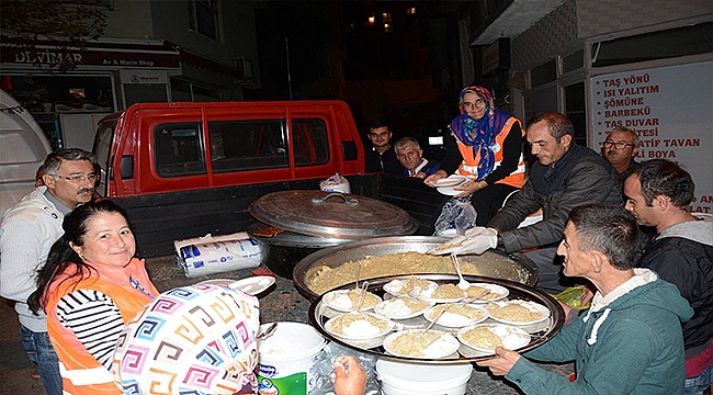  Lapseki'de şehitler için Mevlid-i Şerif okutuldu