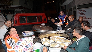  Lapseki'de şehitler için Mevlid-i Şerif okutuldu