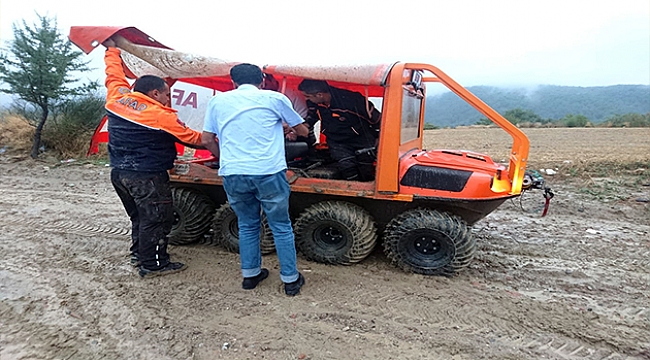 Mahsur Kalan Vatandaşları AFAD Tahliye Etti
