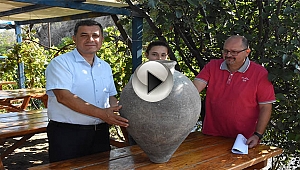 Maydos Kilisetepe Höyüğü'nde 2 bin 500 yıllık yayık bulundu