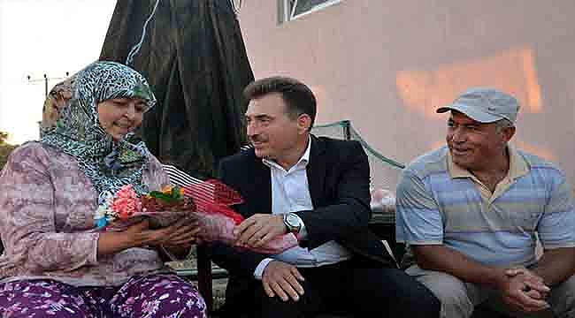 Ölçek'den Gazi Yıldırım'a ziyaret