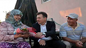 Ölçek'den Gazi Yıldırım'a ziyaret