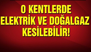 Pazar Gününe Dikkat! Tropik Fırtına Nedeniyle Elektrik ve Doğalgaz Kesilebilir