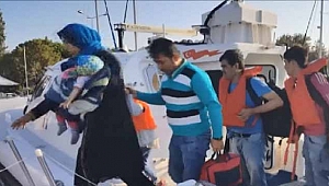 Sahil Güvenlik ekipleri Afgan mültecileri böyle kurtardı