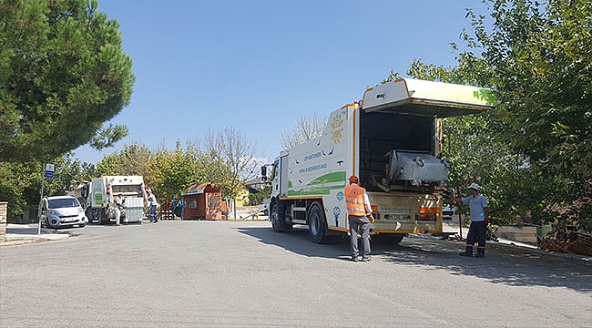 TEMİZLİK HİZMETLERİNDE ÖRNEK BELEDİYE; ÇAN BELEDİYESİ